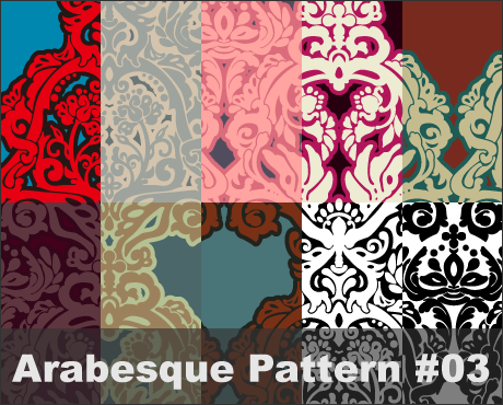 arabesque pattern #03